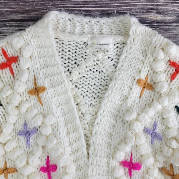 Anthropologie One Size Bubble Cardigan Sweater - Picture 5 of 13